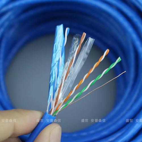 安普森信超六类屏蔽网线（FTP）评测 300米高速千兆网络的可靠选择